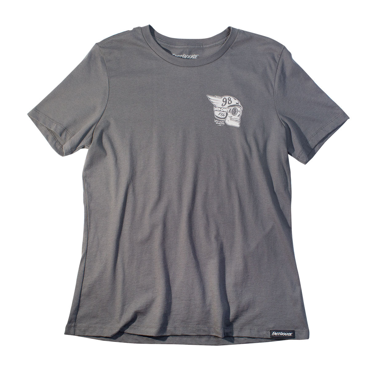 Fasthouse - Day in the Dirt Victory Womens Tee - Asphalt