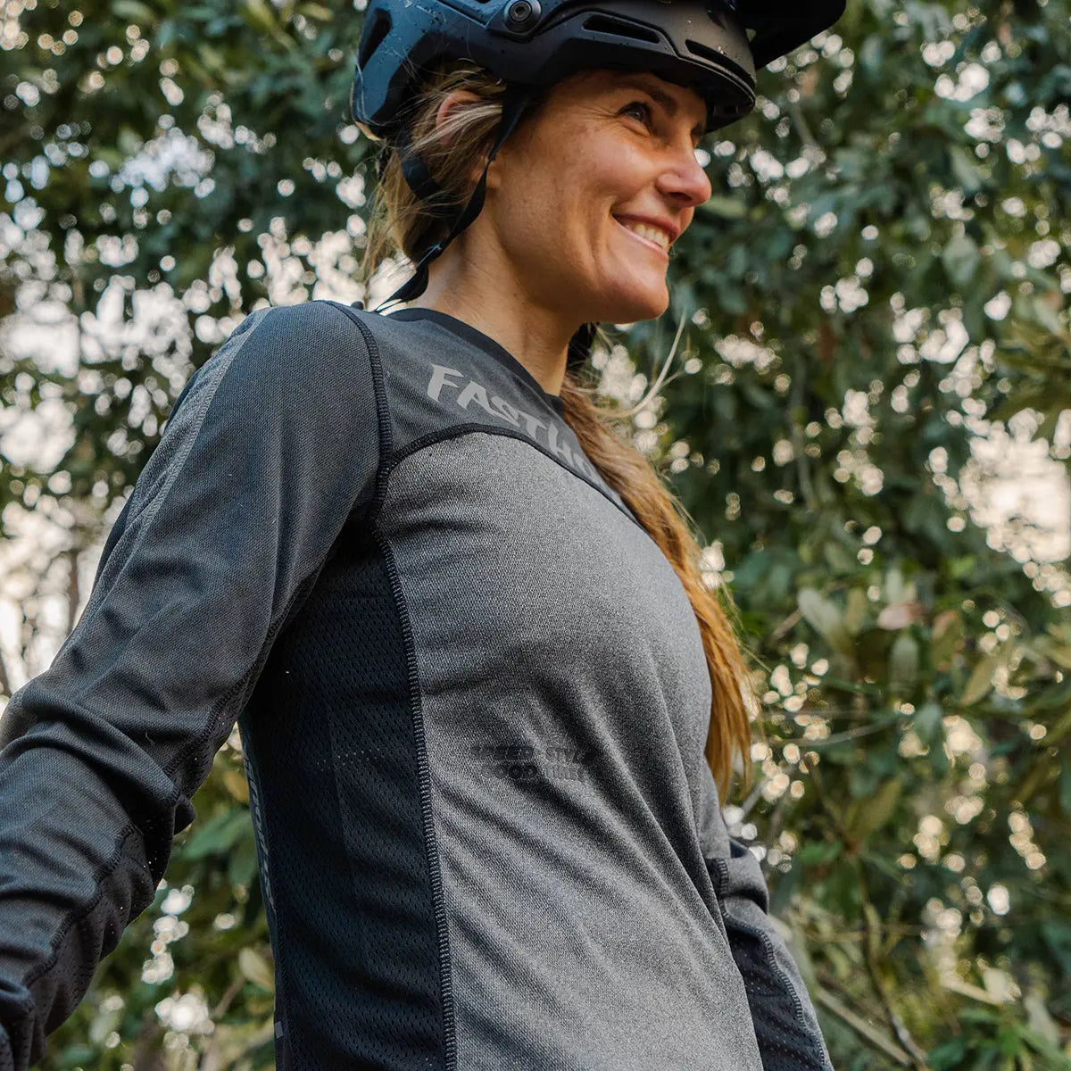 Classic Mercury LS Women's Jersey - Black/Charcoal Heather