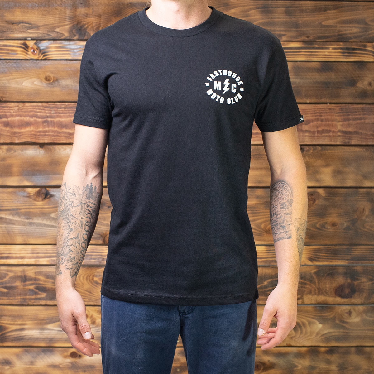 Moto Club Tee - Black closeout