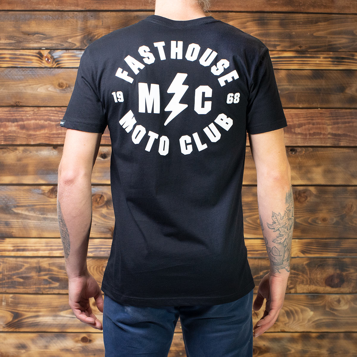 Moto Club Tee - Black closeout
