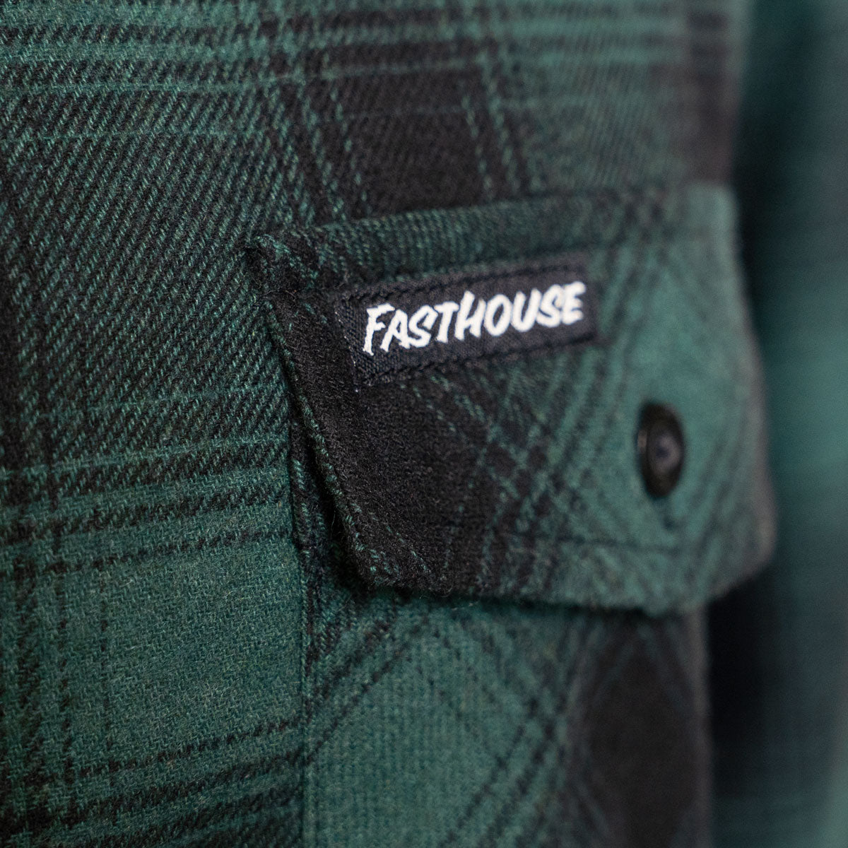 Saturday Night Special Flannel - Green/Black
