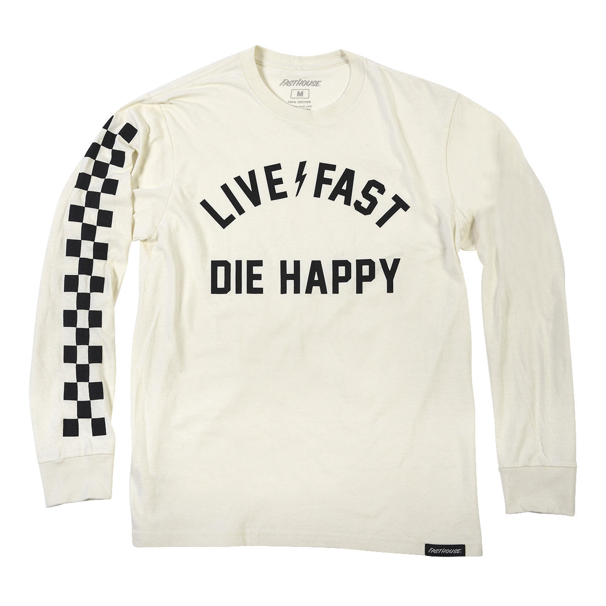 Die Happy Long Sleeve Tee - Natural Fasthouse