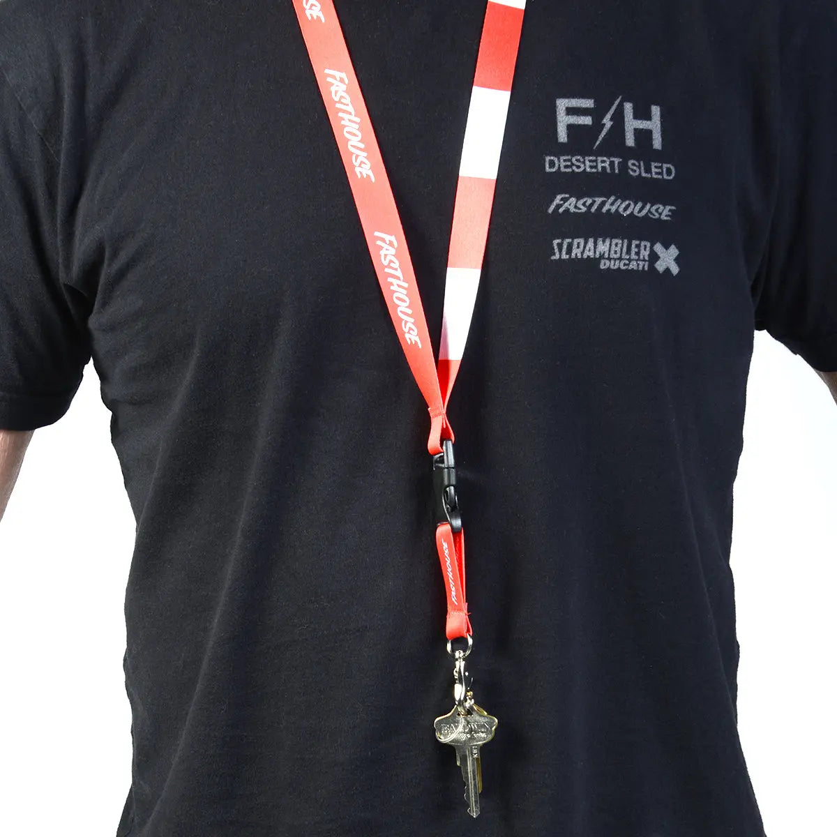 Division Lanyard - Red - Fasthouse