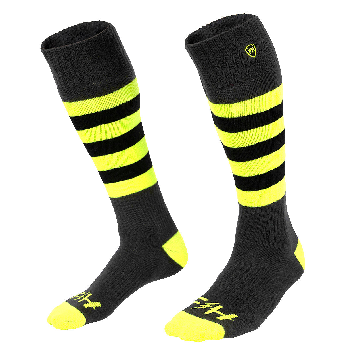 Division Moto Sock - High Viz Fasthouse