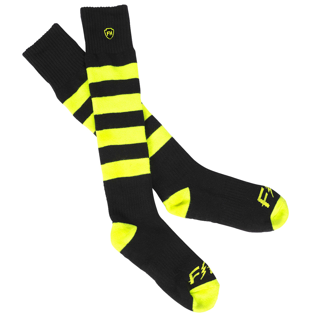 Division Moto Sock - High Viz Fasthouse