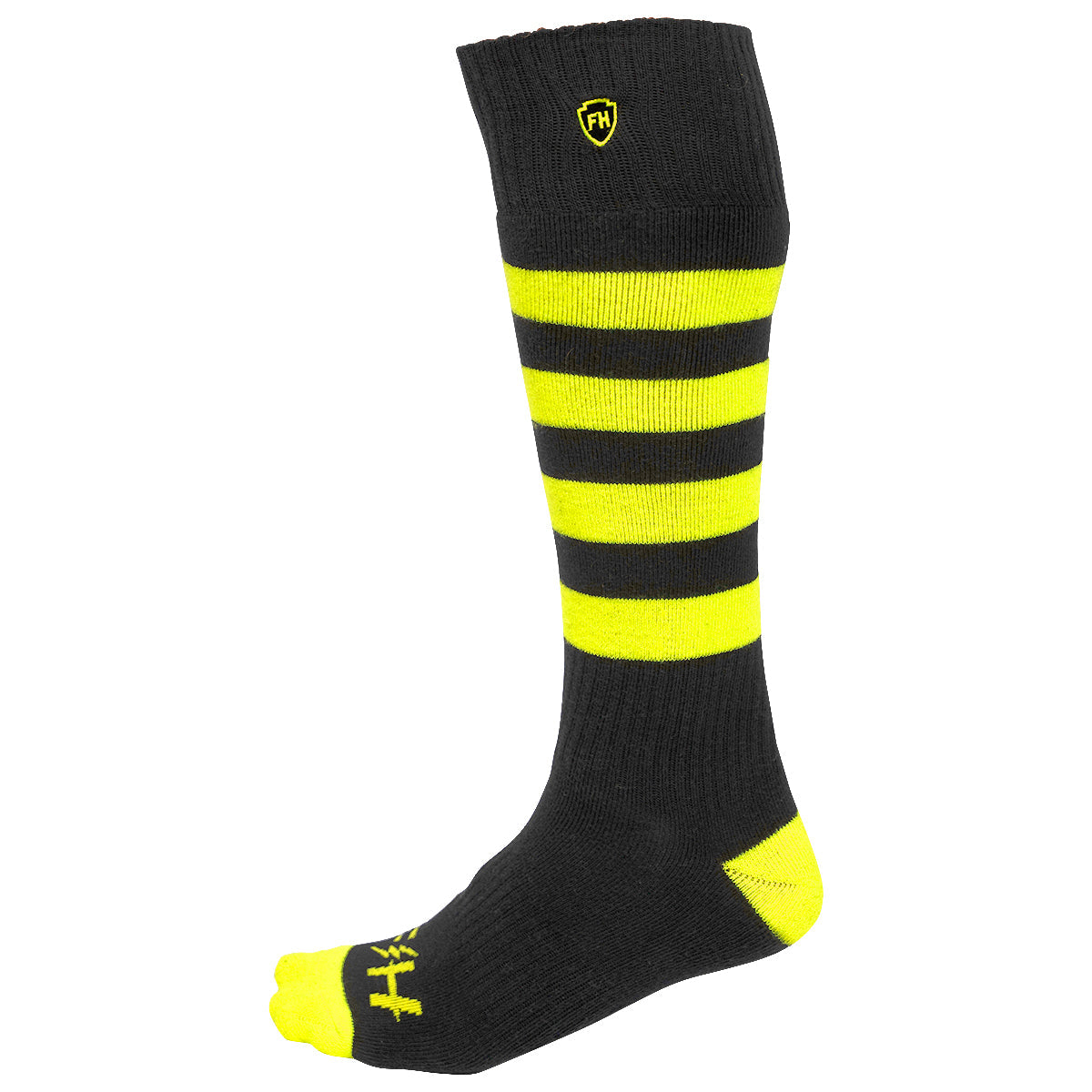 Division Moto Sock - High Viz Fasthouse
