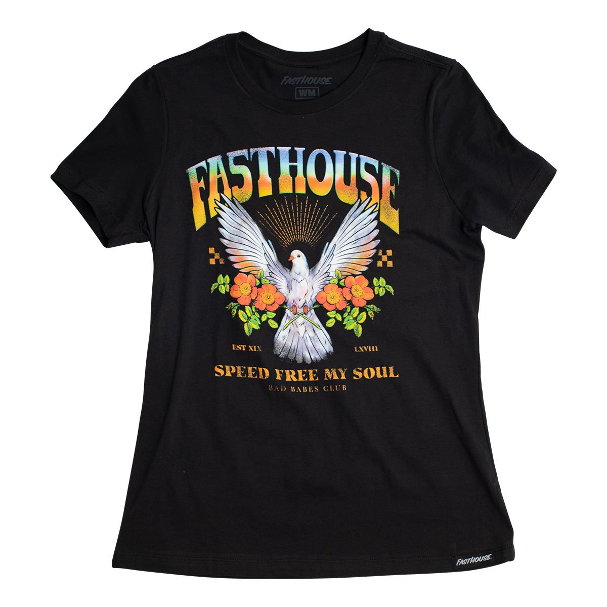 Dove Womens Tee - Black Heather