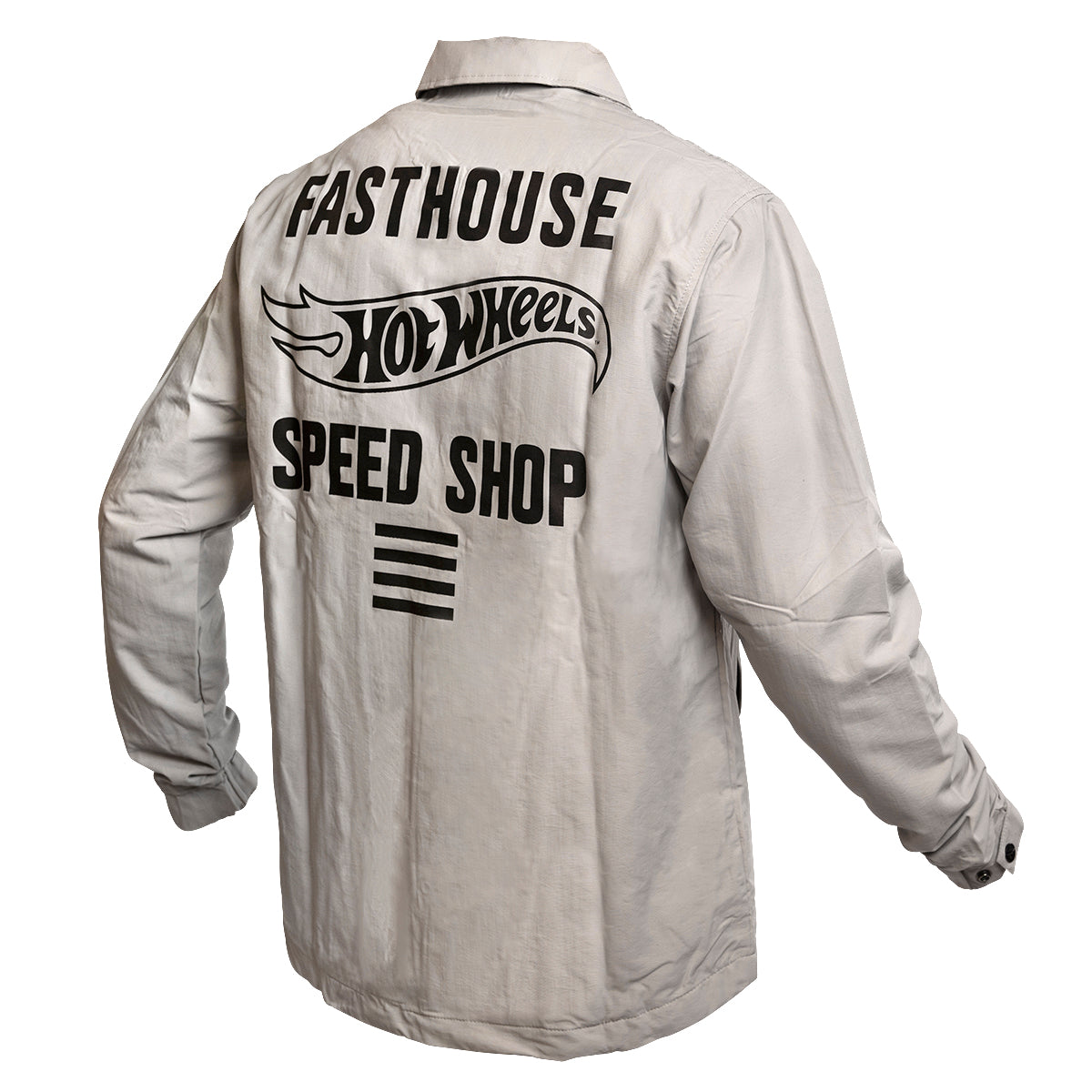 Elite Hot Wheels Jacket - Light Gray Fasthouse