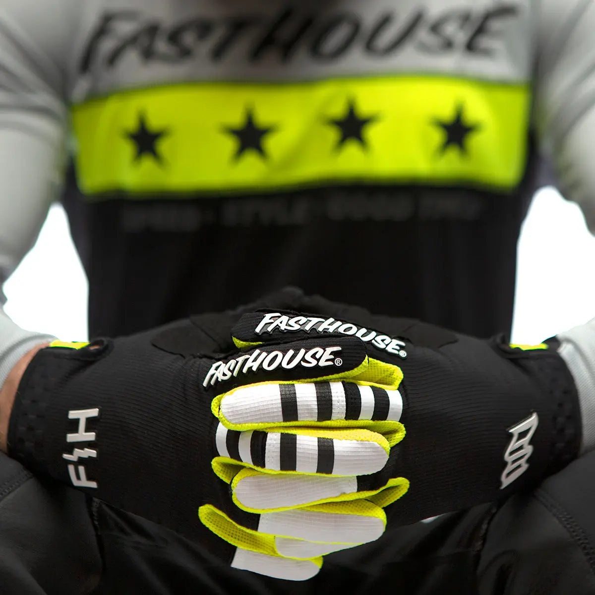 Elrod Astre Glove - Black/White - Fasthouse
