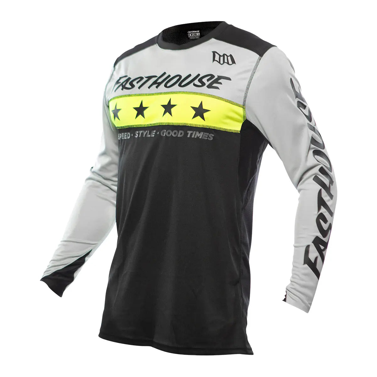 Elrod Astre Jersey - Silver/Black - Fasthouse
