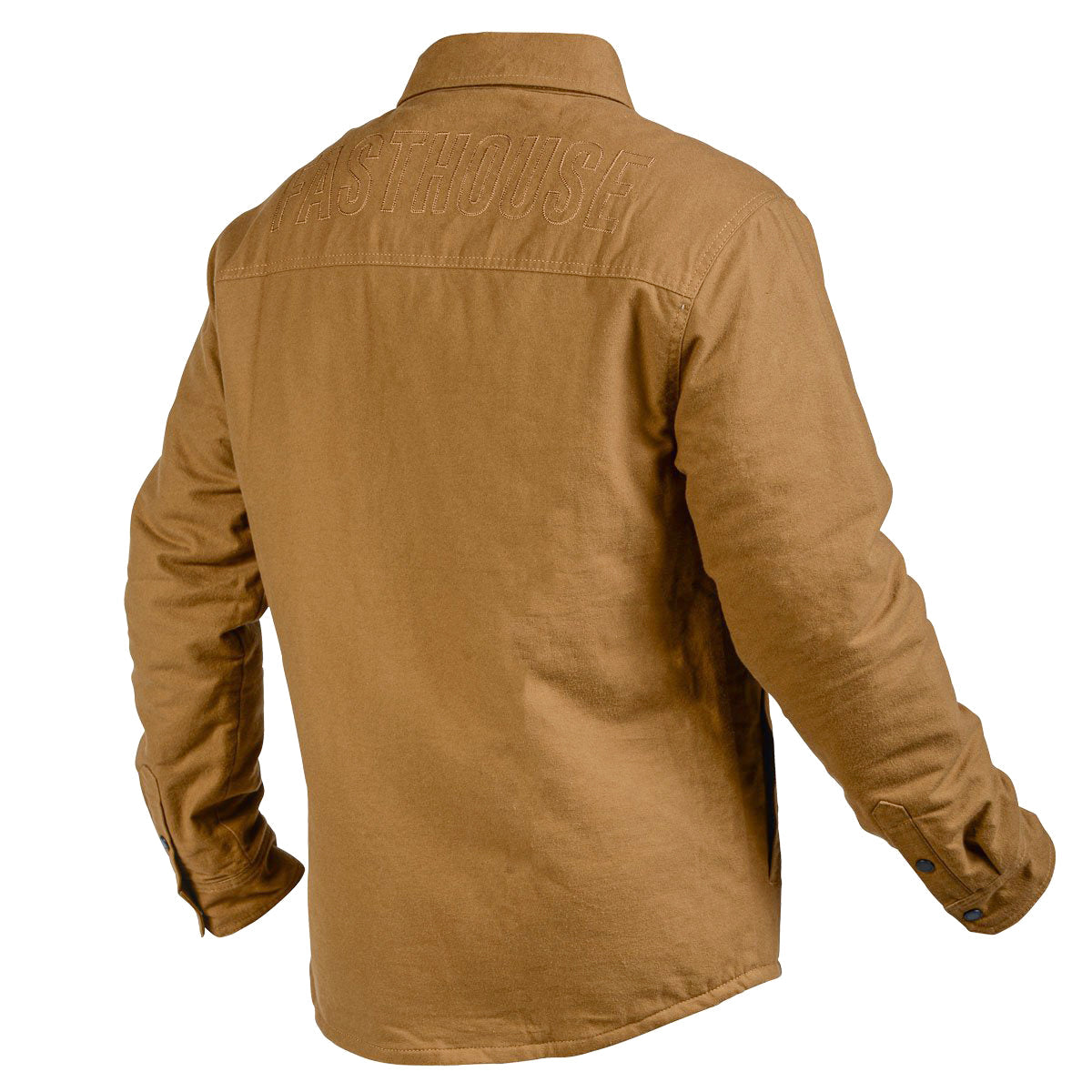 Elysian Quilted Flannel - Tobacco closeout