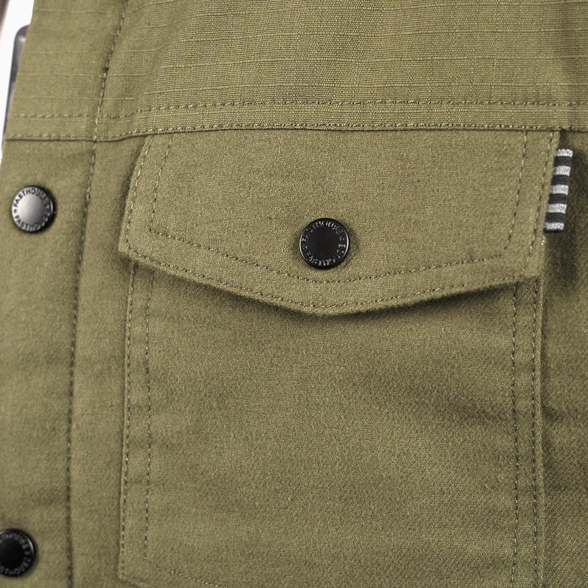 Elysian Quilted Flannel - Olive