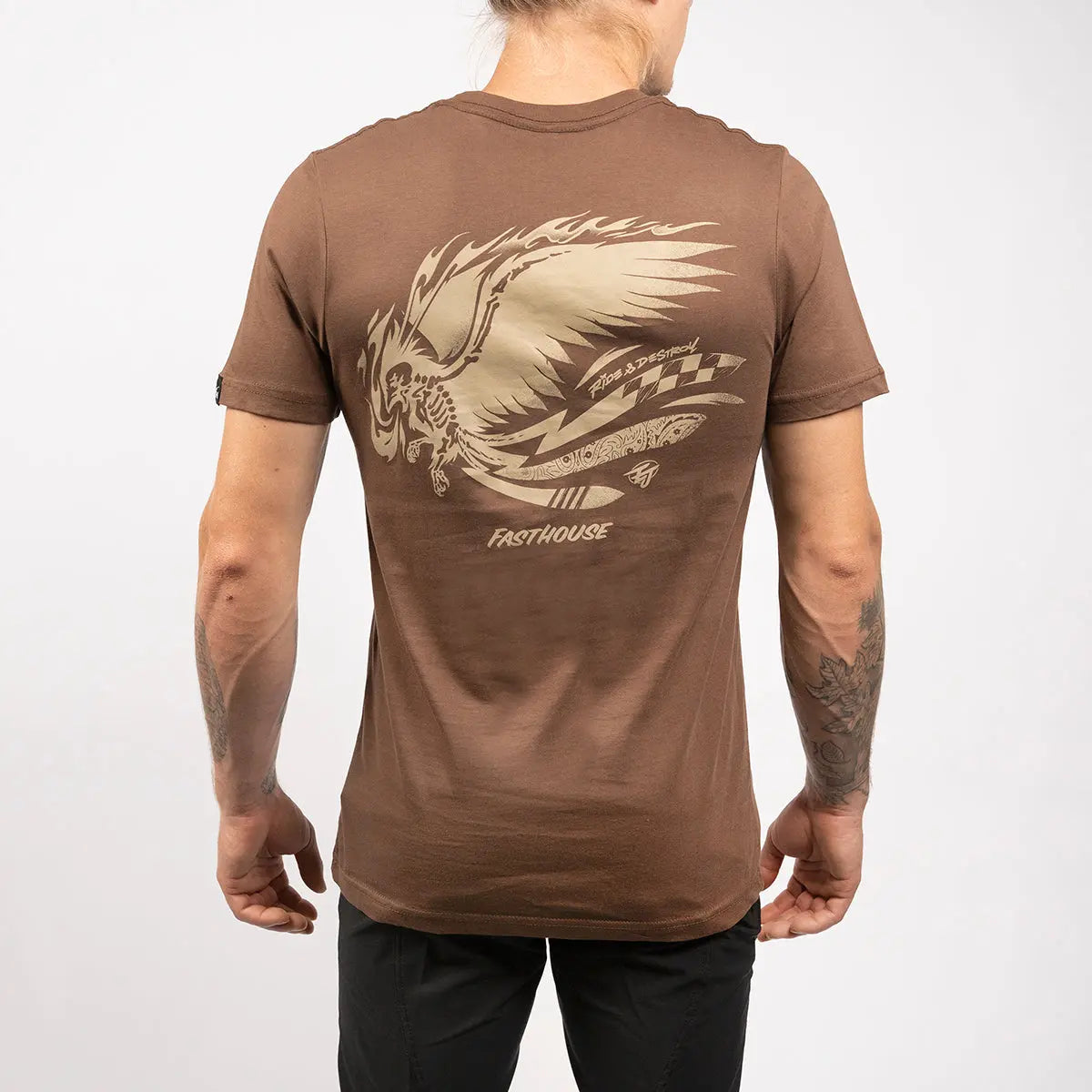 Emil Johansson Live & Enjoy Tee - Brown - Fasthouse