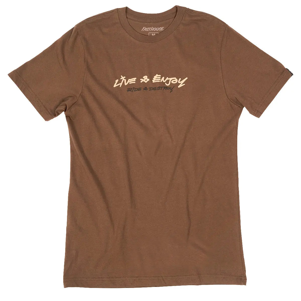 Emil Johansson Live & Enjoy Tee - Brown - Fasthouse