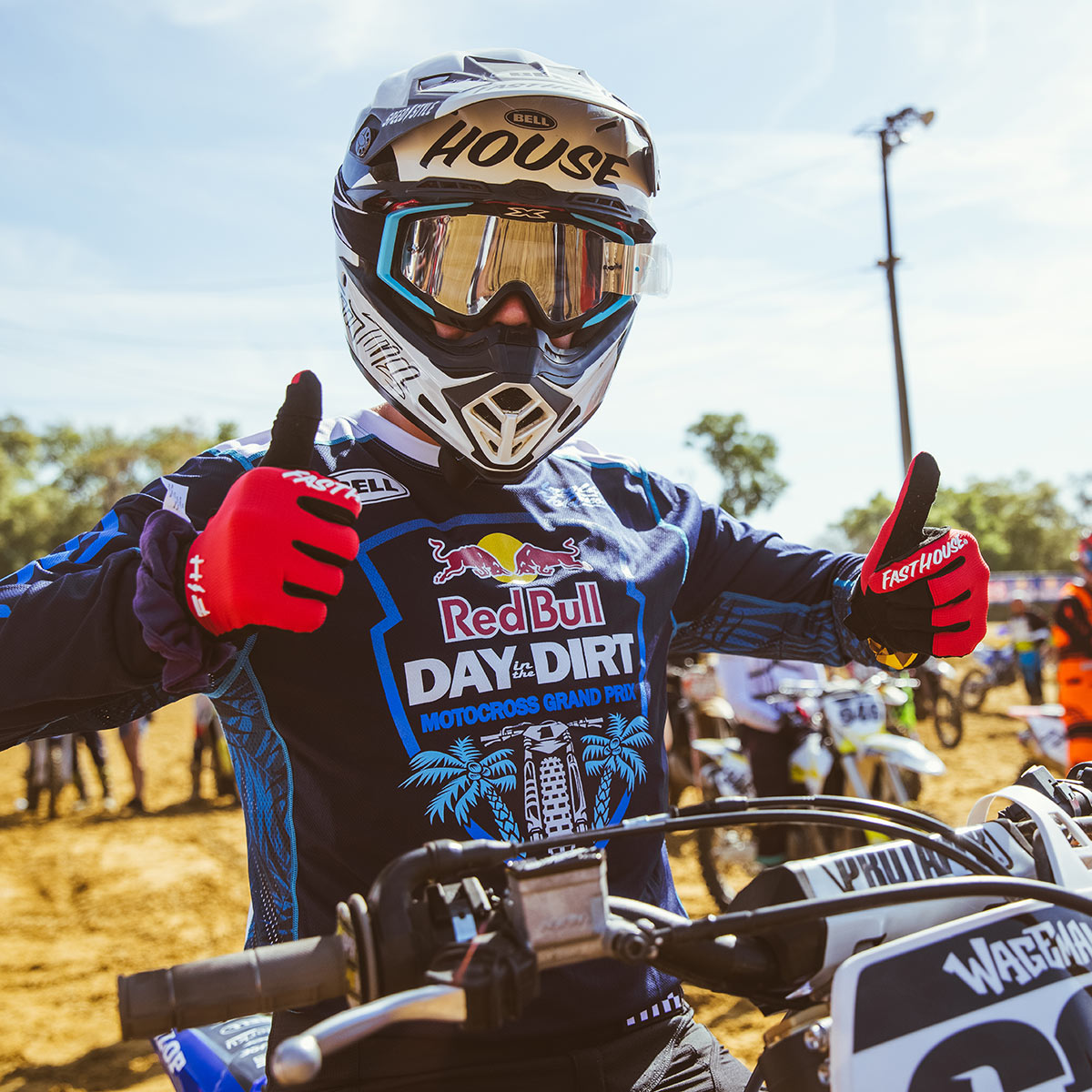 Red Bull Day in the Dirt Down South Jersey - Navy/White