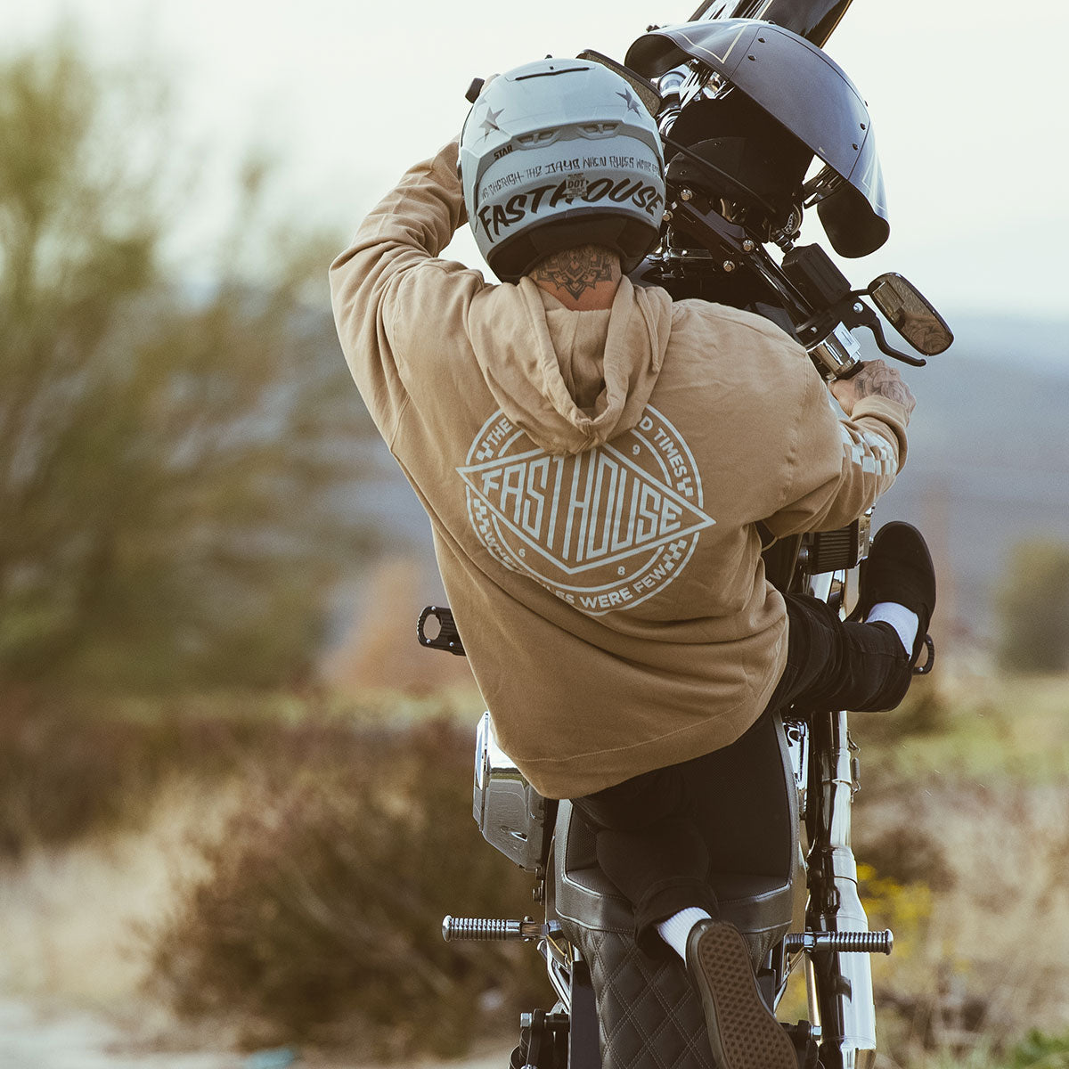 Coastal Hooded Pullover - Sand closeout