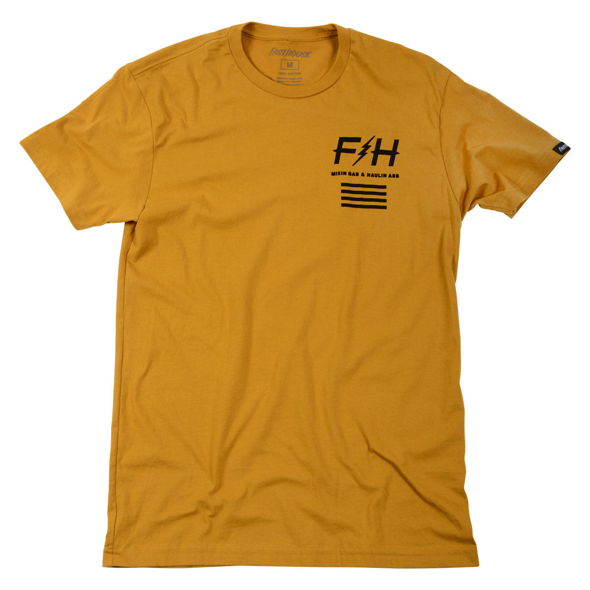 Flock Tee - Vintage Gold