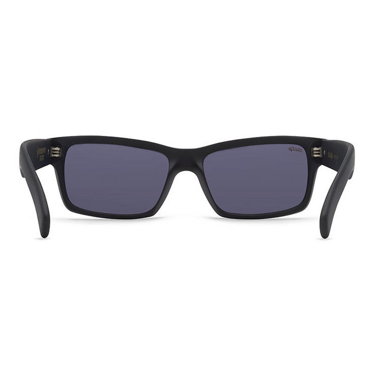 VonZipper Fulton Polarized Sunglasses - Black Satin/Wildlife Vintage Gray Fasthouse