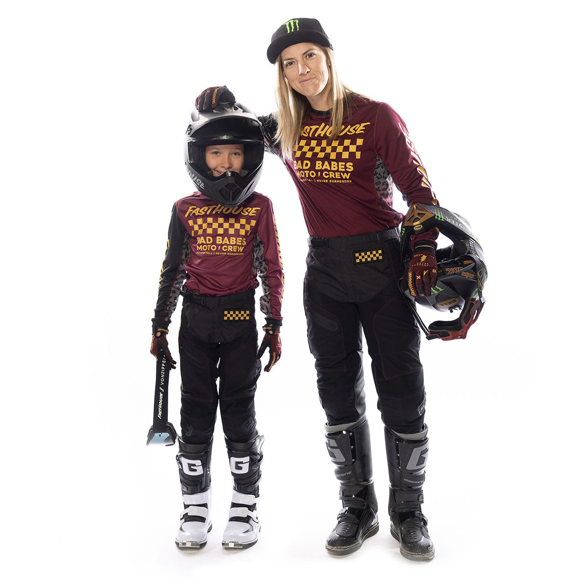 Grindhouse Golden Crew Girl's Jersey - Maroon