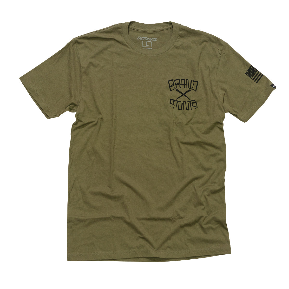 Fasthouse - Brand X Good to Go Tee - Military Green