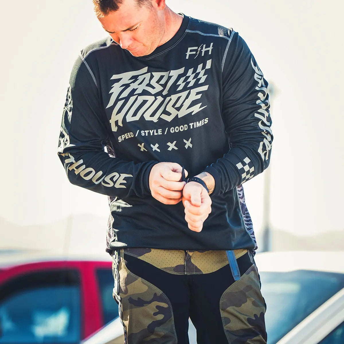 Grindhouse Pant - Camo - Fasthouse