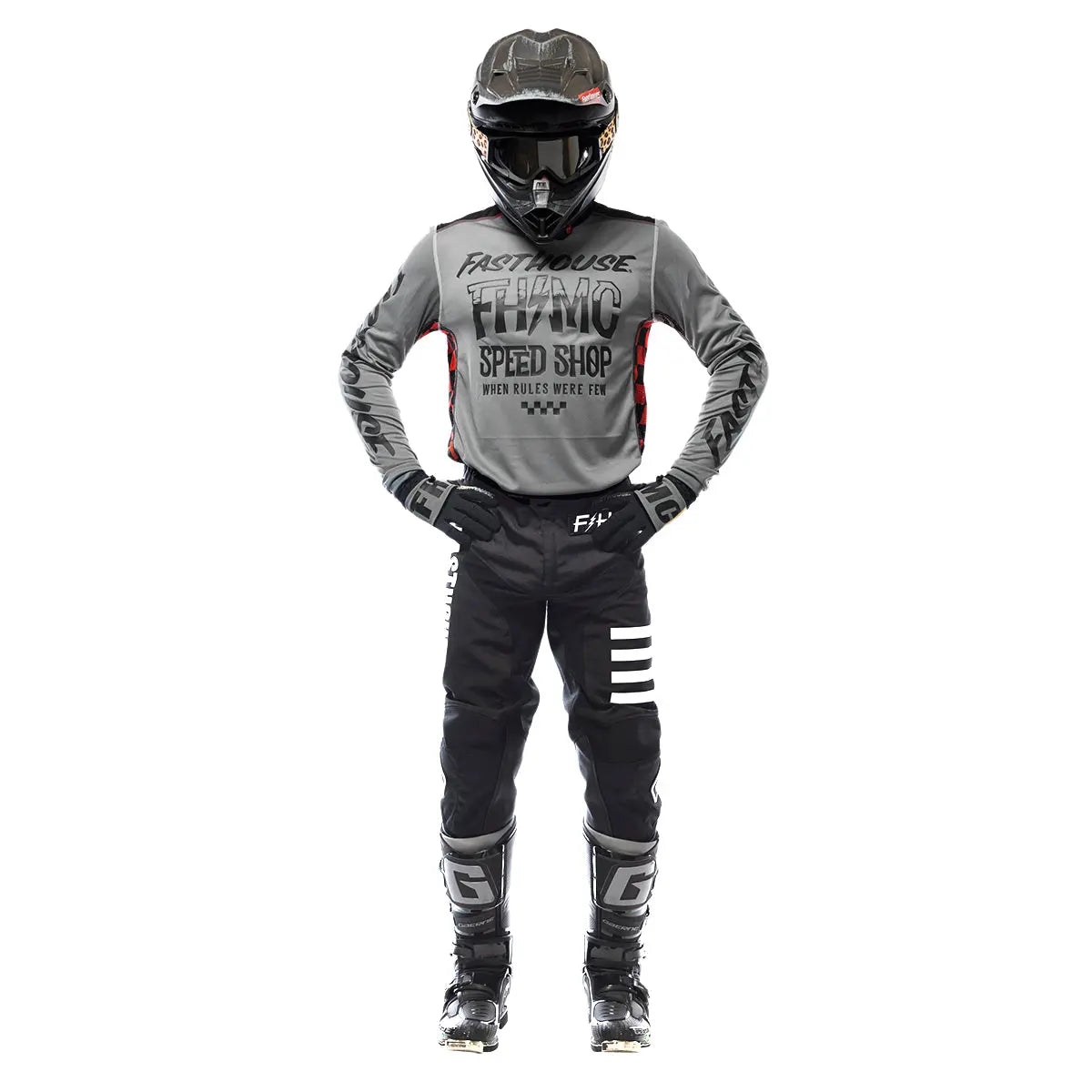 Grindhouse Brute Jersey - Gray/Black