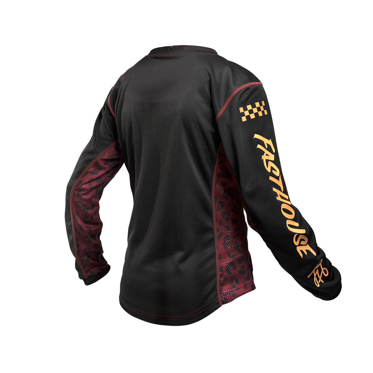 Grindhouse Golden Script Girl's Jersey - Black