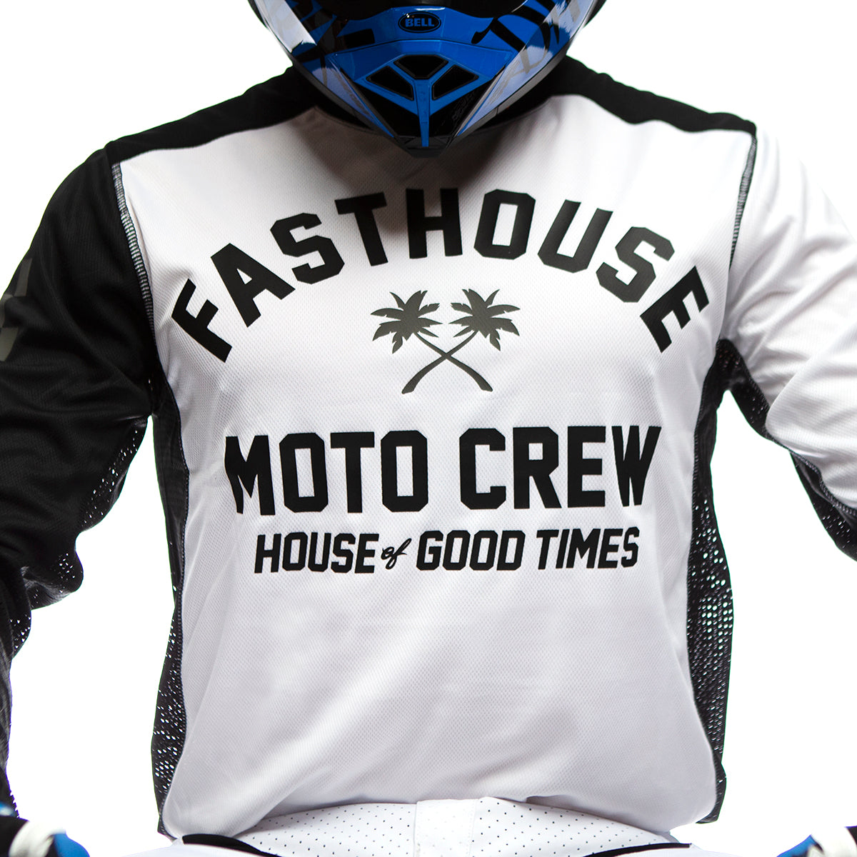 Grindhouse Haven Jersey - White/Black Fasthouse