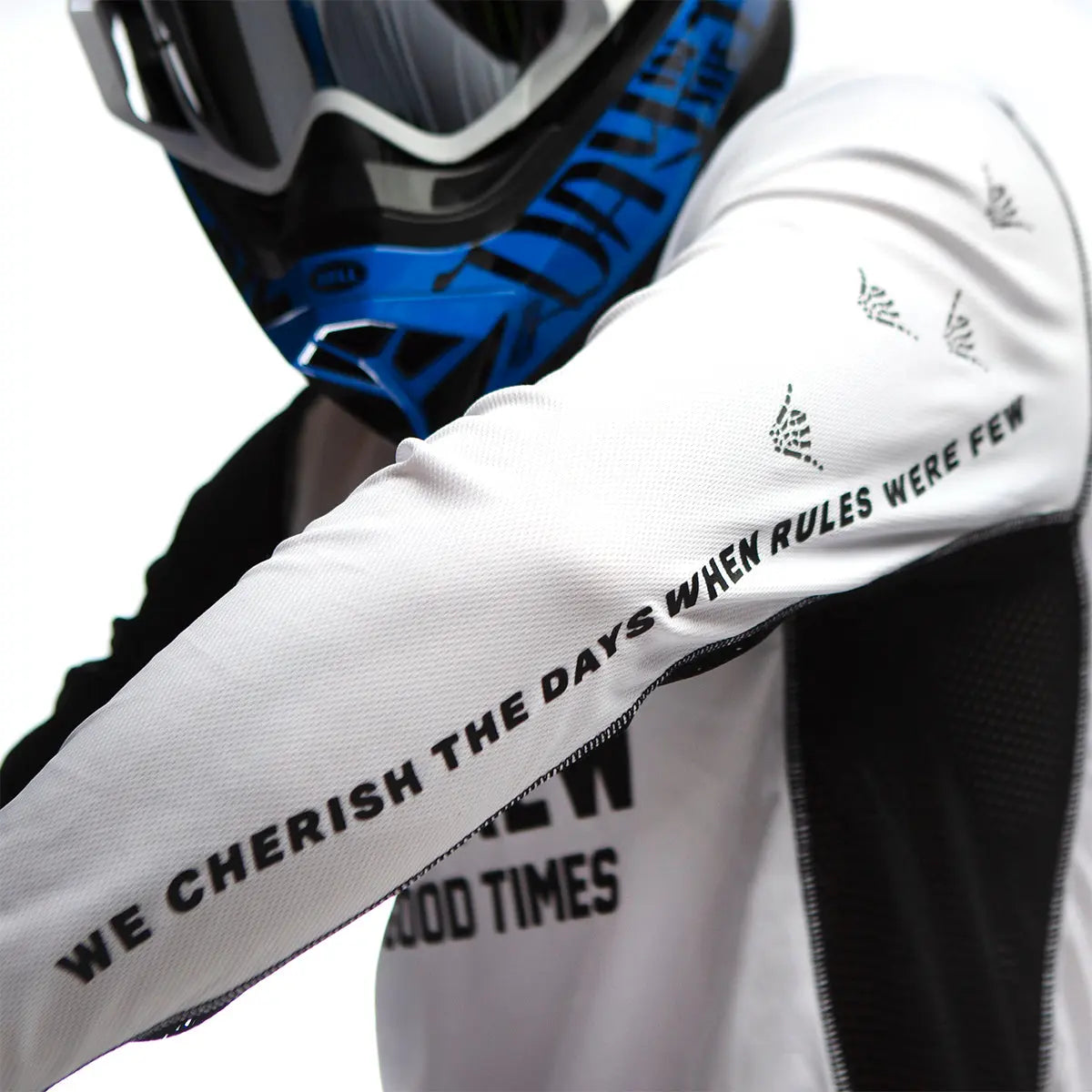 Grindhouse Haven Youth Jersey - White/Black - Fasthouse