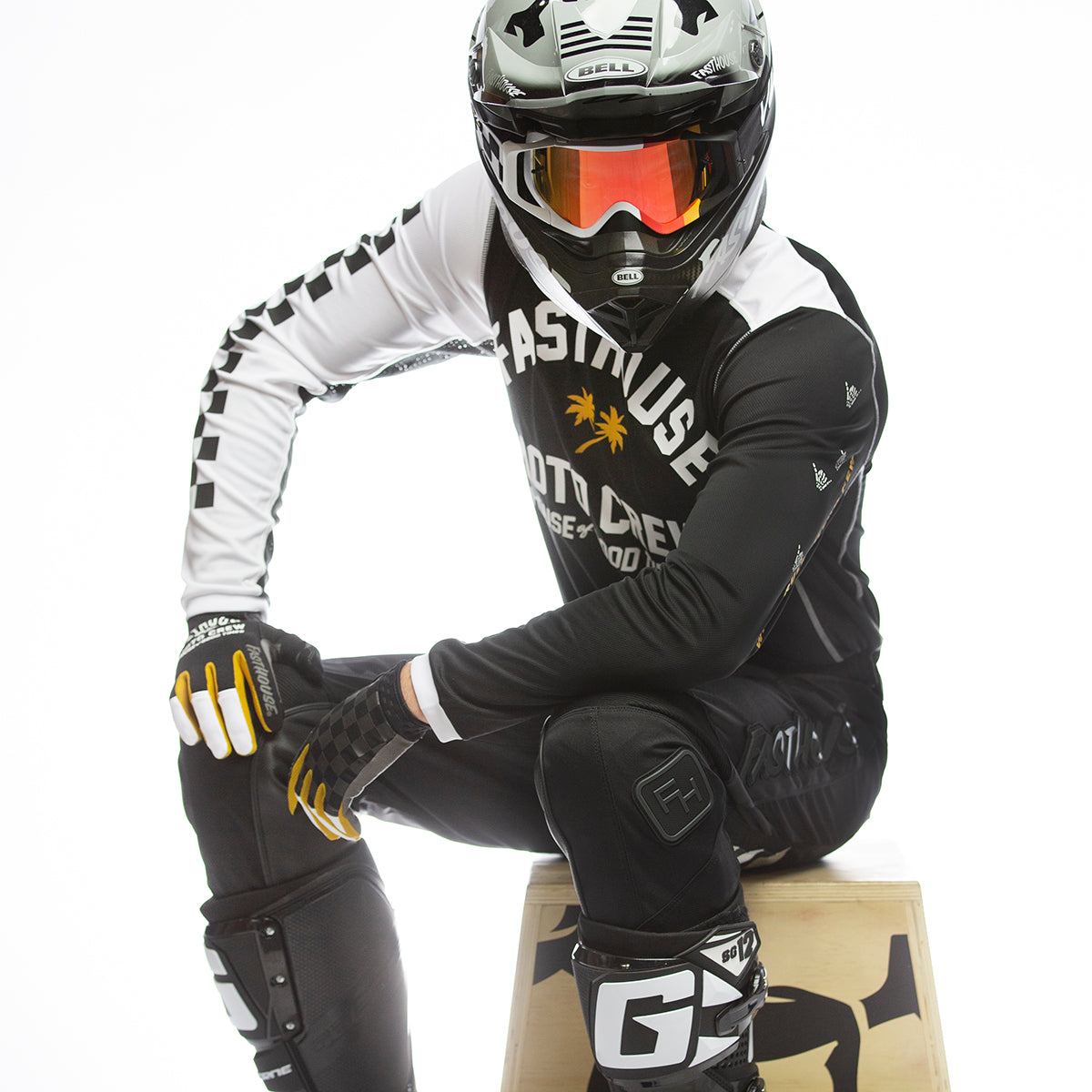 Grindhouse Haven Jersey - Black/White