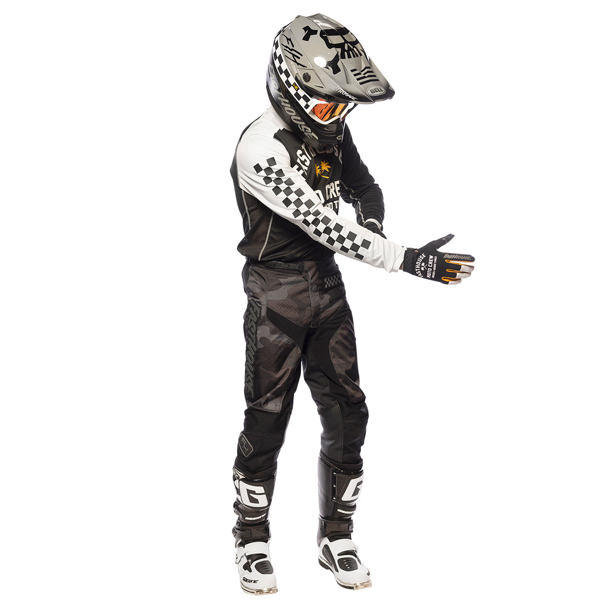 Grindhouse Haven Jersey - Black/White