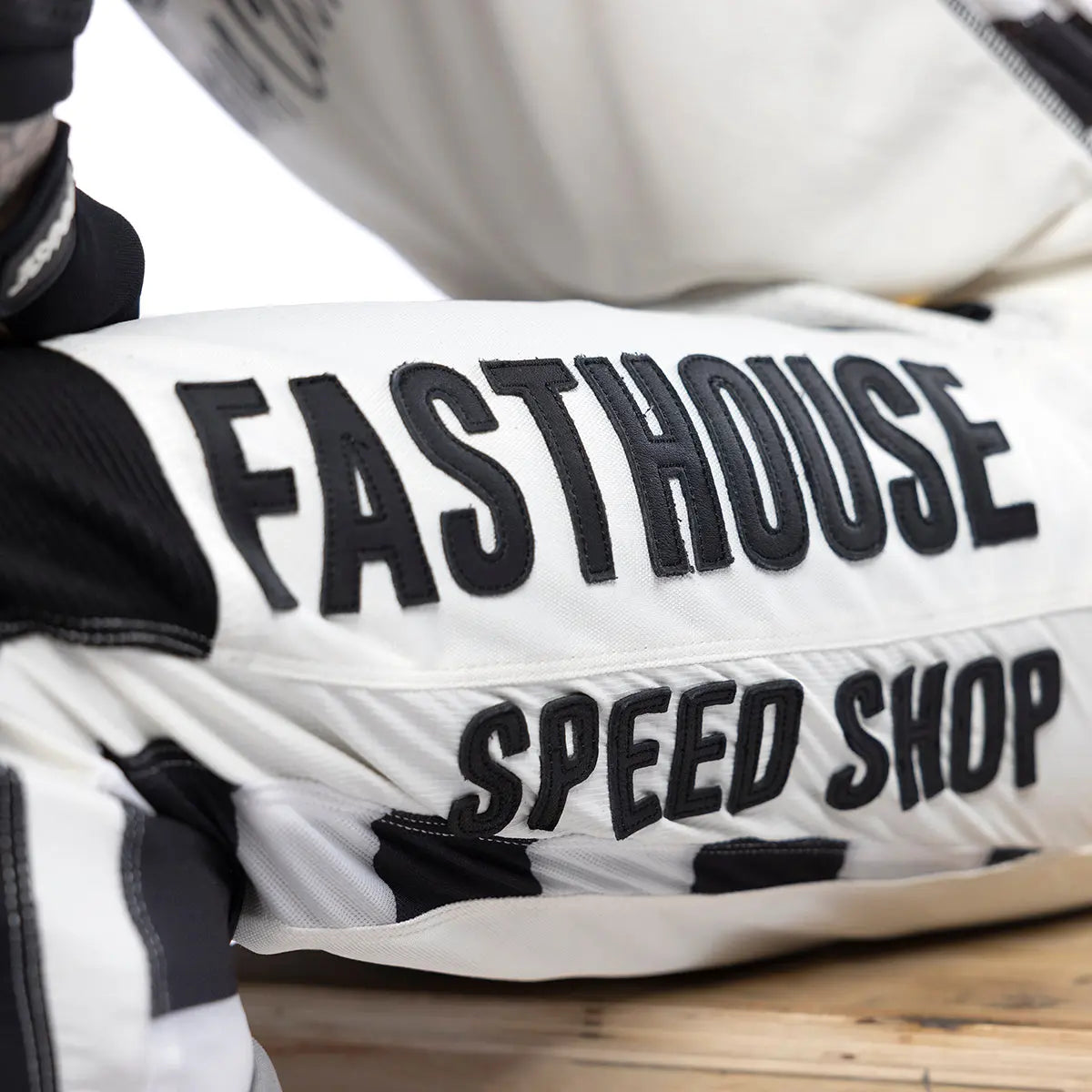 Grindhouse Hot Wheels Pant - White/Black