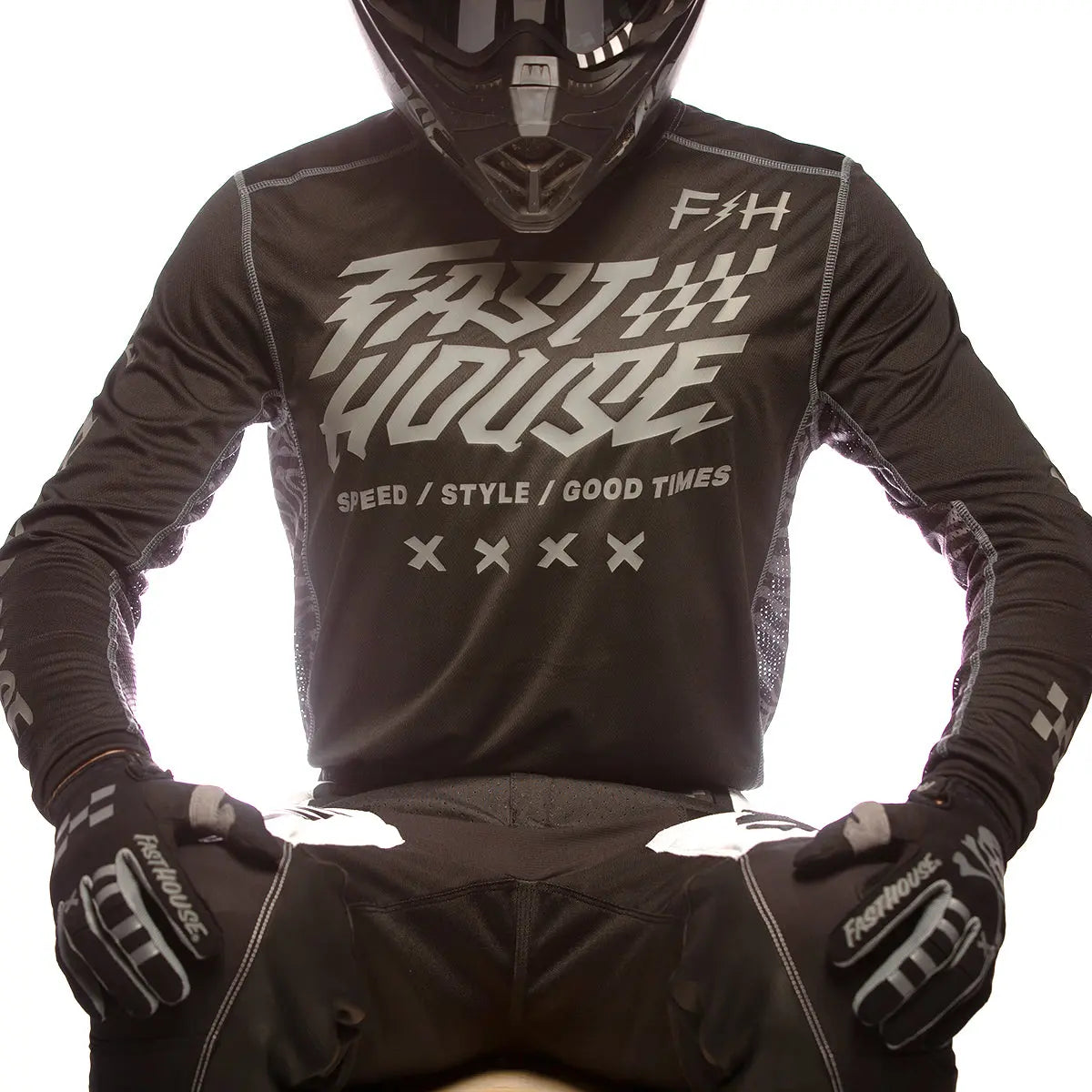 Grindhouse Rufio Jersey - Black - Fasthouse