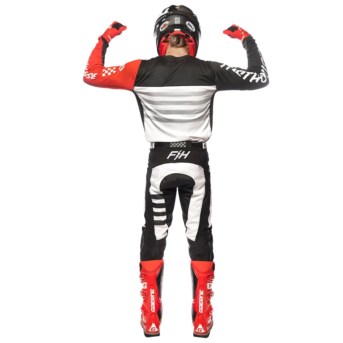 Grindhouse Slammer Jersey - Red/Black - Fasthouse