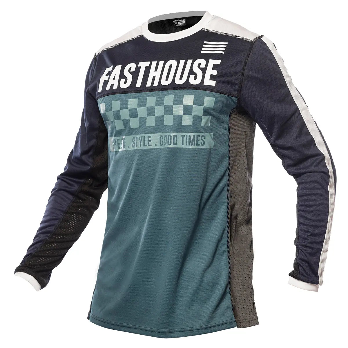 Grindhouse Torino Jersey - Blue/Black - Fasthouse