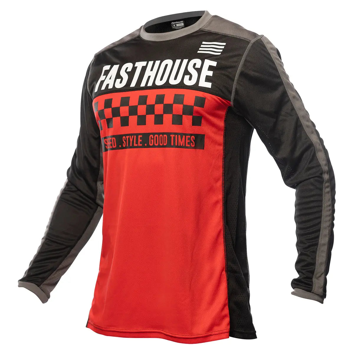 Grindhouse Torino Jersey - Red/Black - Fasthouse