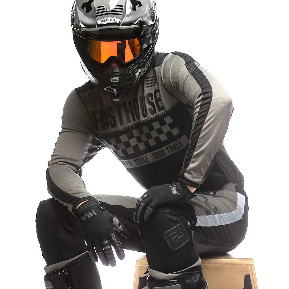 Grindhouse Torino Jersey - Black/Gray closeout