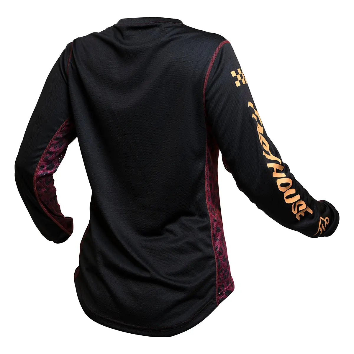Grindhouse Golden Script Women's Jersey - Black - Fasthouse