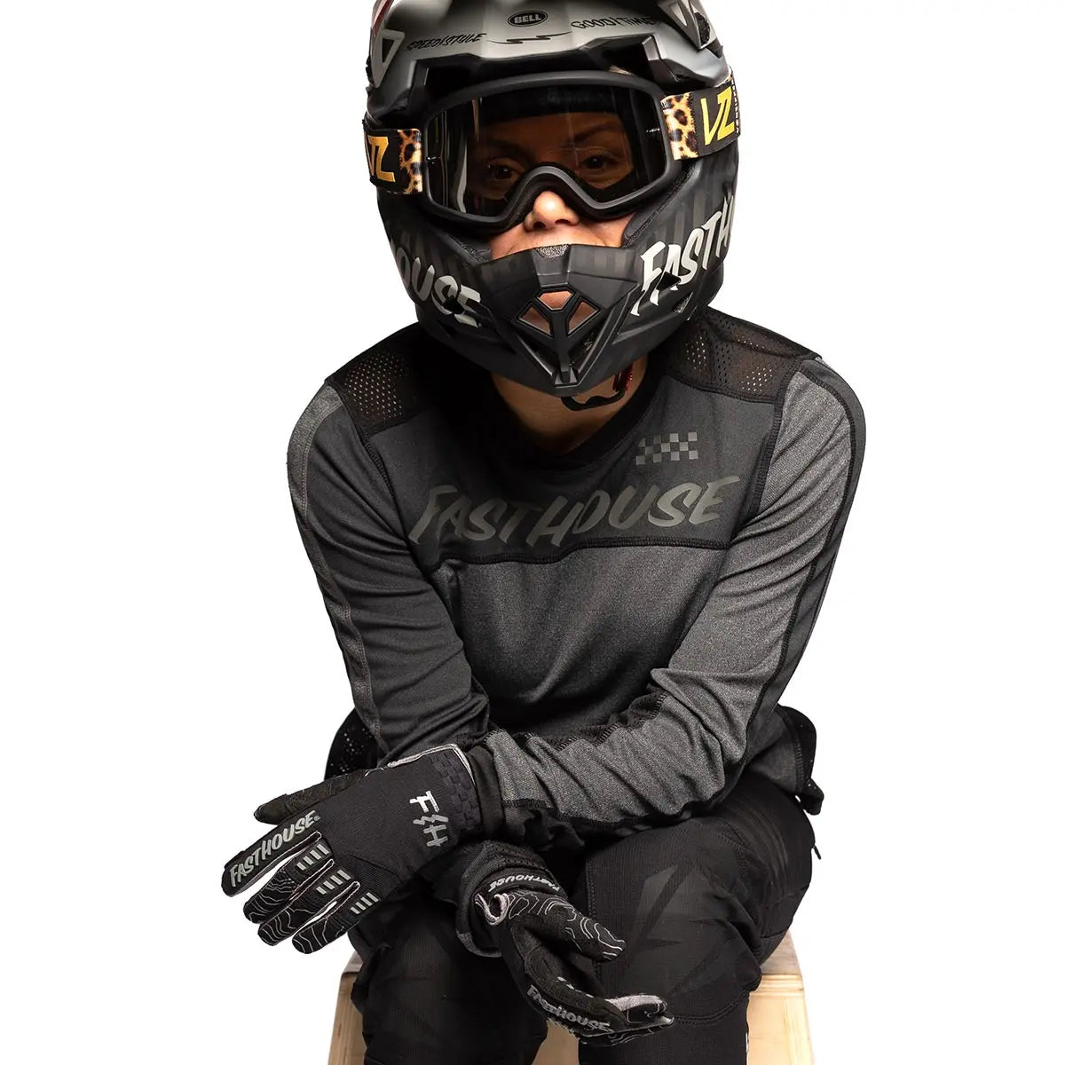 Classic Mercury LS Women's Jersey - Black/Charcoal Heather