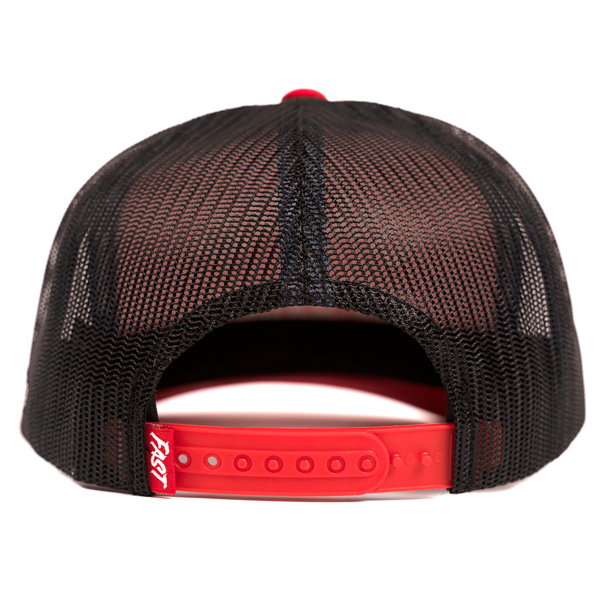 Happy Trucker Hat - Red