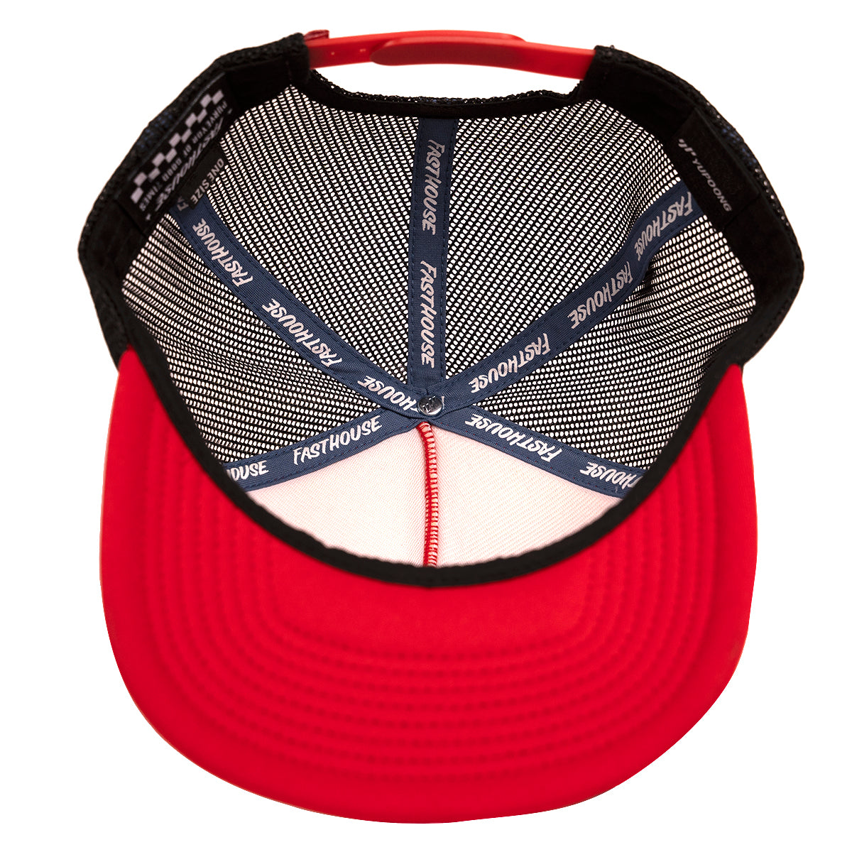 Happy Trucker Hat - Red