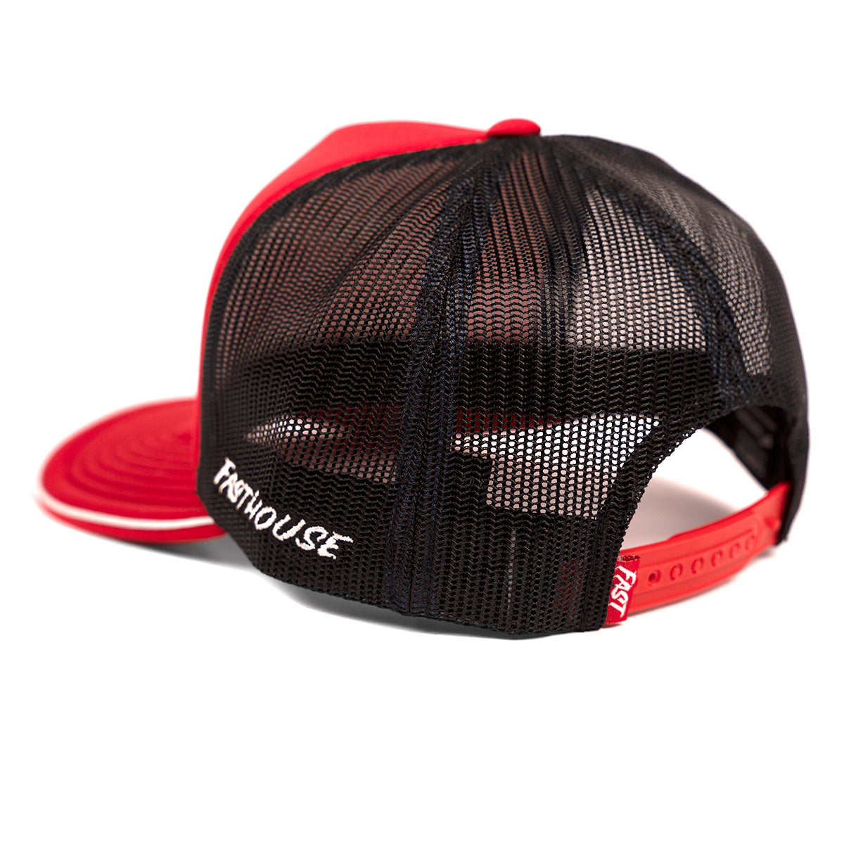 Happy Trucker Hat - Red
