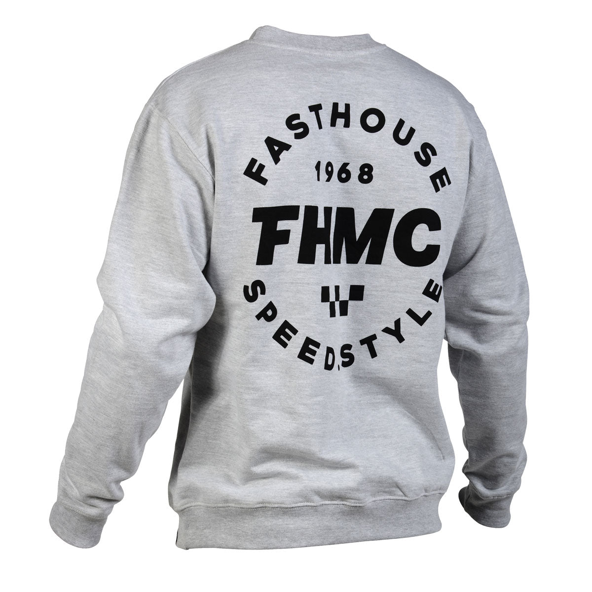Helix Crew Neck Pullover - Heather Grey