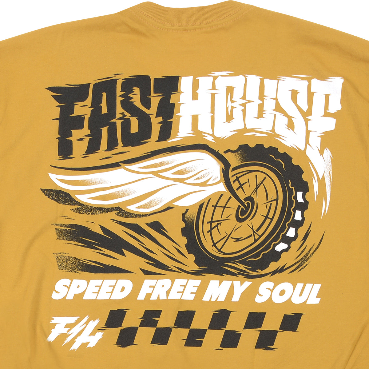 High Roller Tee - Vintage Gold closeout