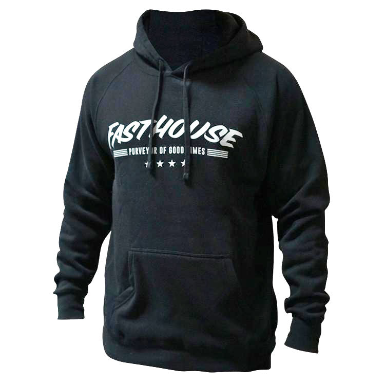 Four Star Pullover Sweatshirt - Black
