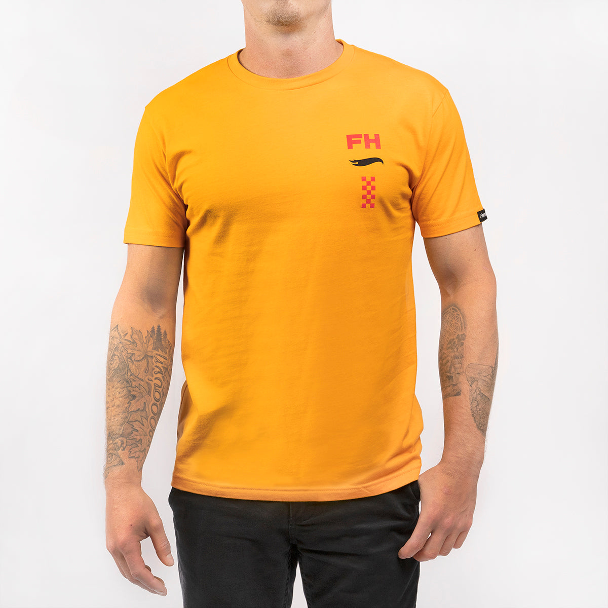 Hot Wheels Array Tee - Gold Fasthouse