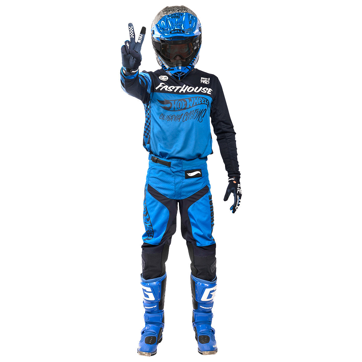 Hot Wheels Grindhouse Jersey - Electric Blue closeout