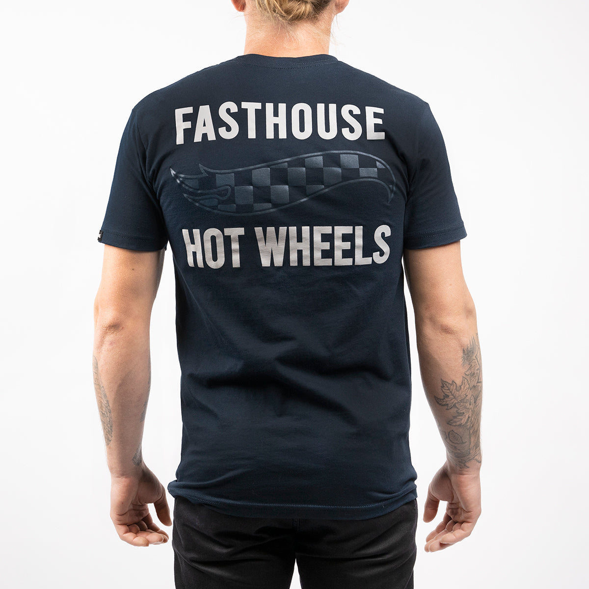 Hot Wheels Pennon Tee - Midnight Navy Fasthouse
