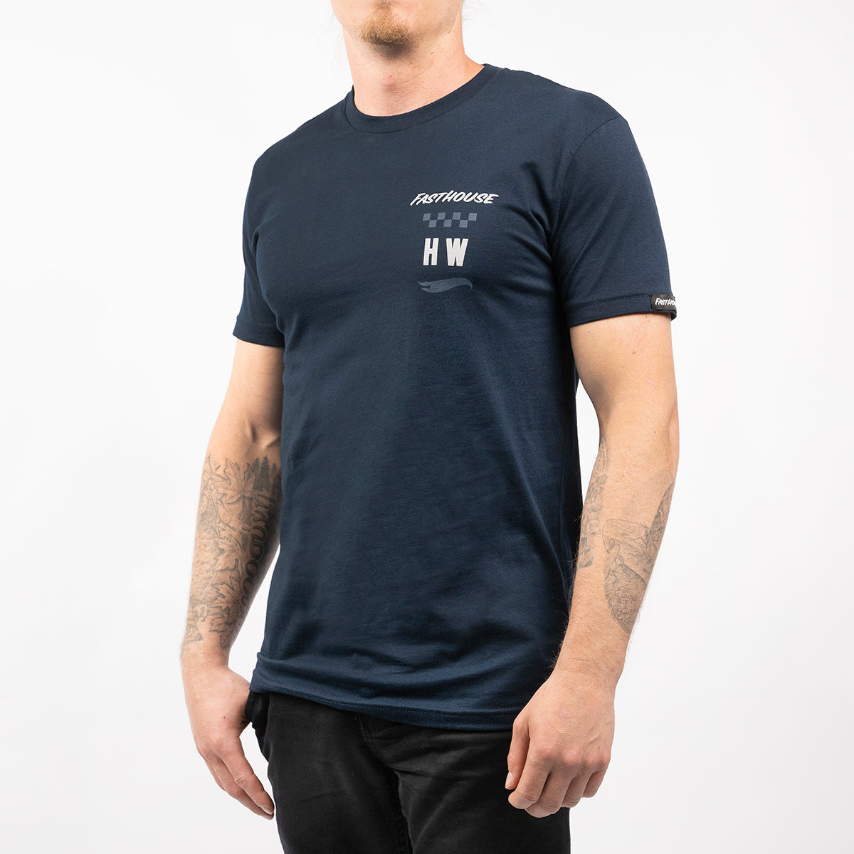 Hot Wheels Pennon Tee - Midnight Navy Fasthouse