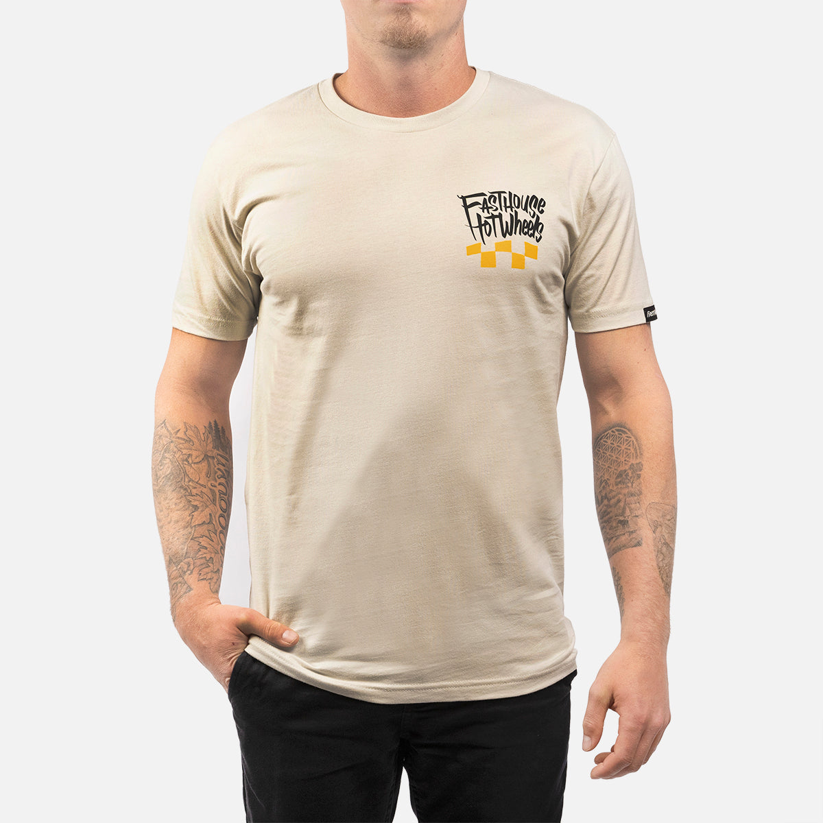 Hot Wheels Verve Tee - Sand Fasthouse